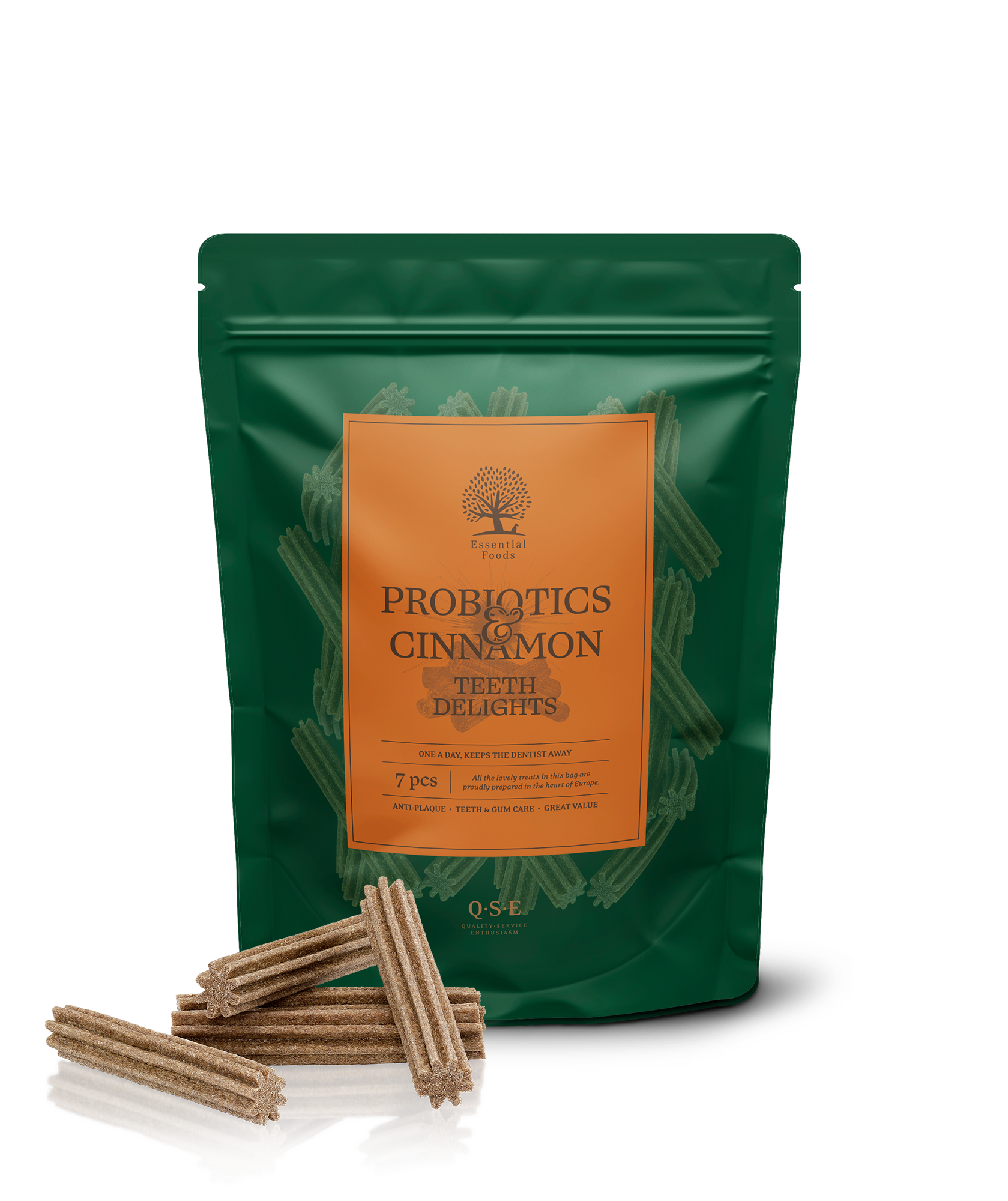 PROBIOTICS & CINNAMON TEETH DELIGHTS